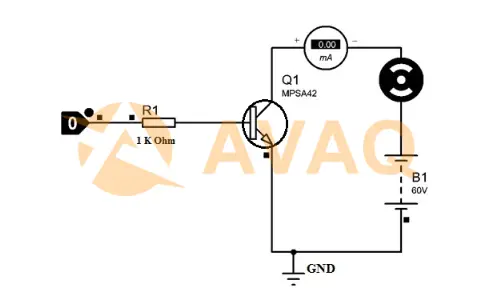 MPSA92 Transistor Circuit